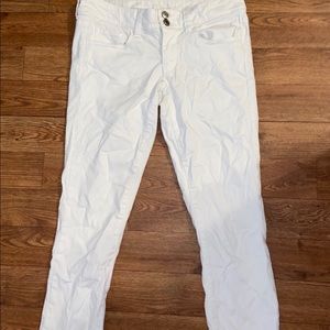 White kid jeans